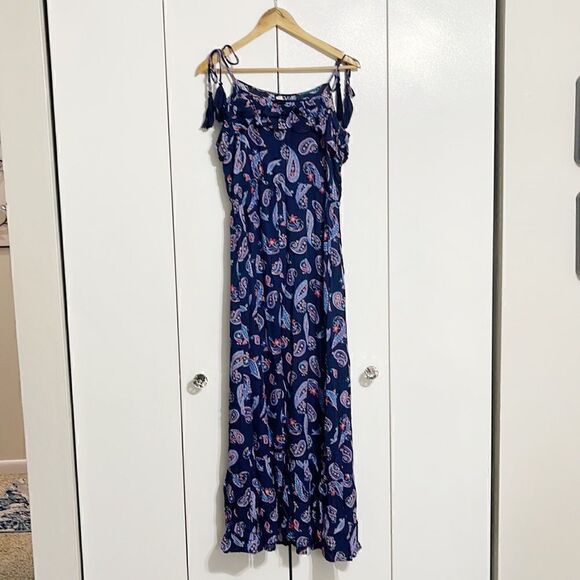 Westport Barn Ruffled Tassel Maxi Dress Size M - Picture 4 of 5